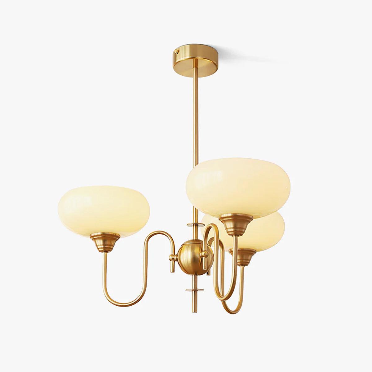 Creamy Persimmon Chandelier - YhLamps