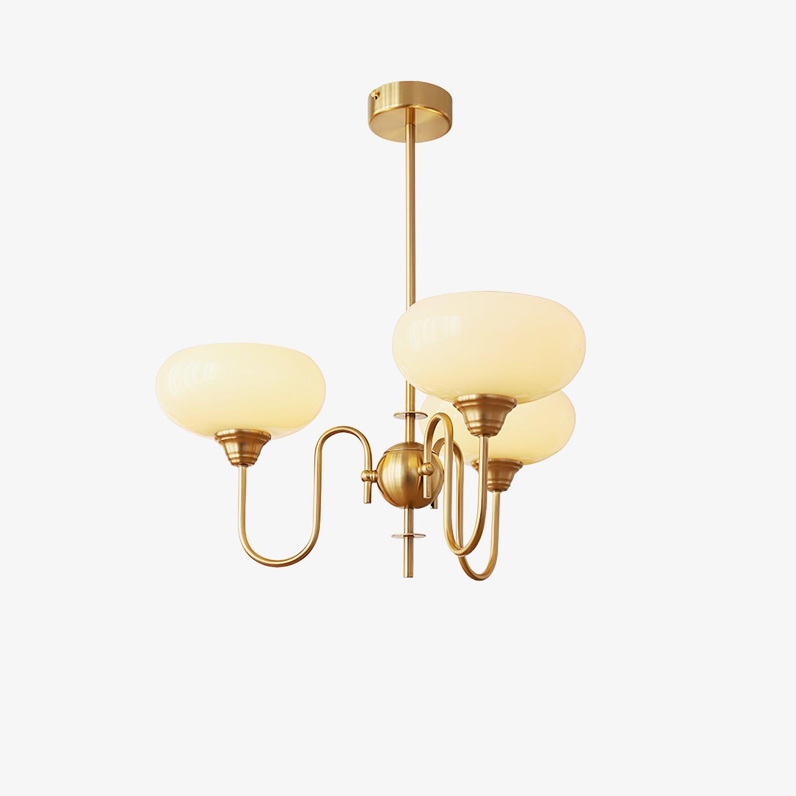 Creamy Persimmon Chandelier - YhLamps