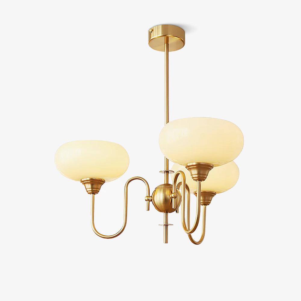 Creamy Persimmon Chandelier - YhLamps