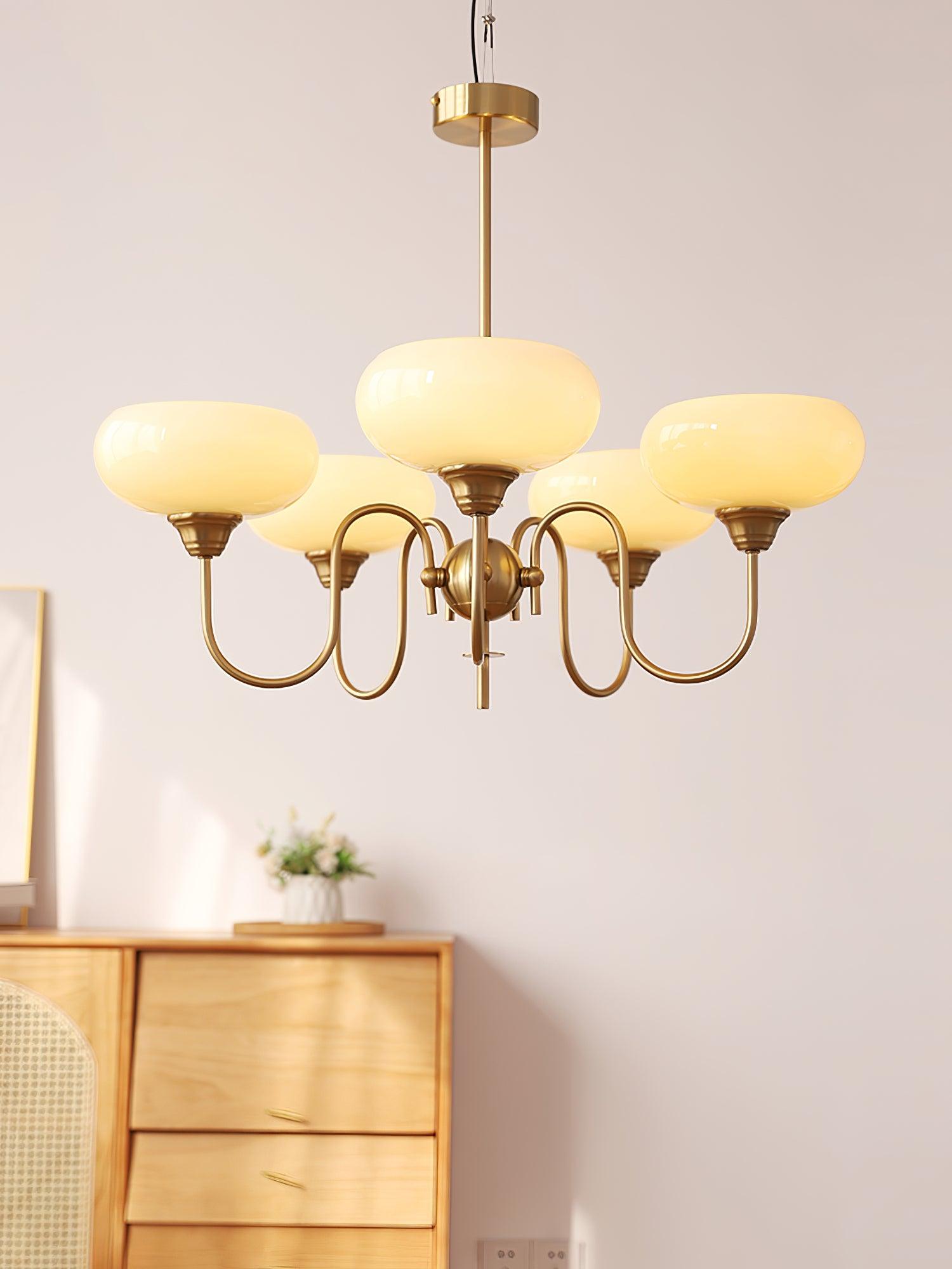 Creamy Persimmon Chandelier - YhLamps