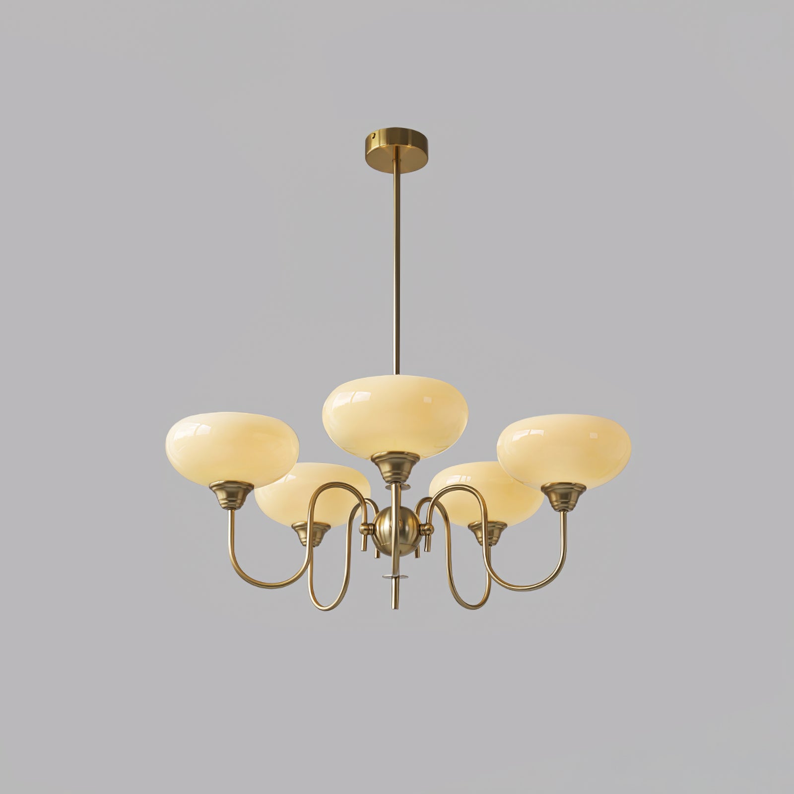 Creamy Persimmon Chandelier - YhLamps