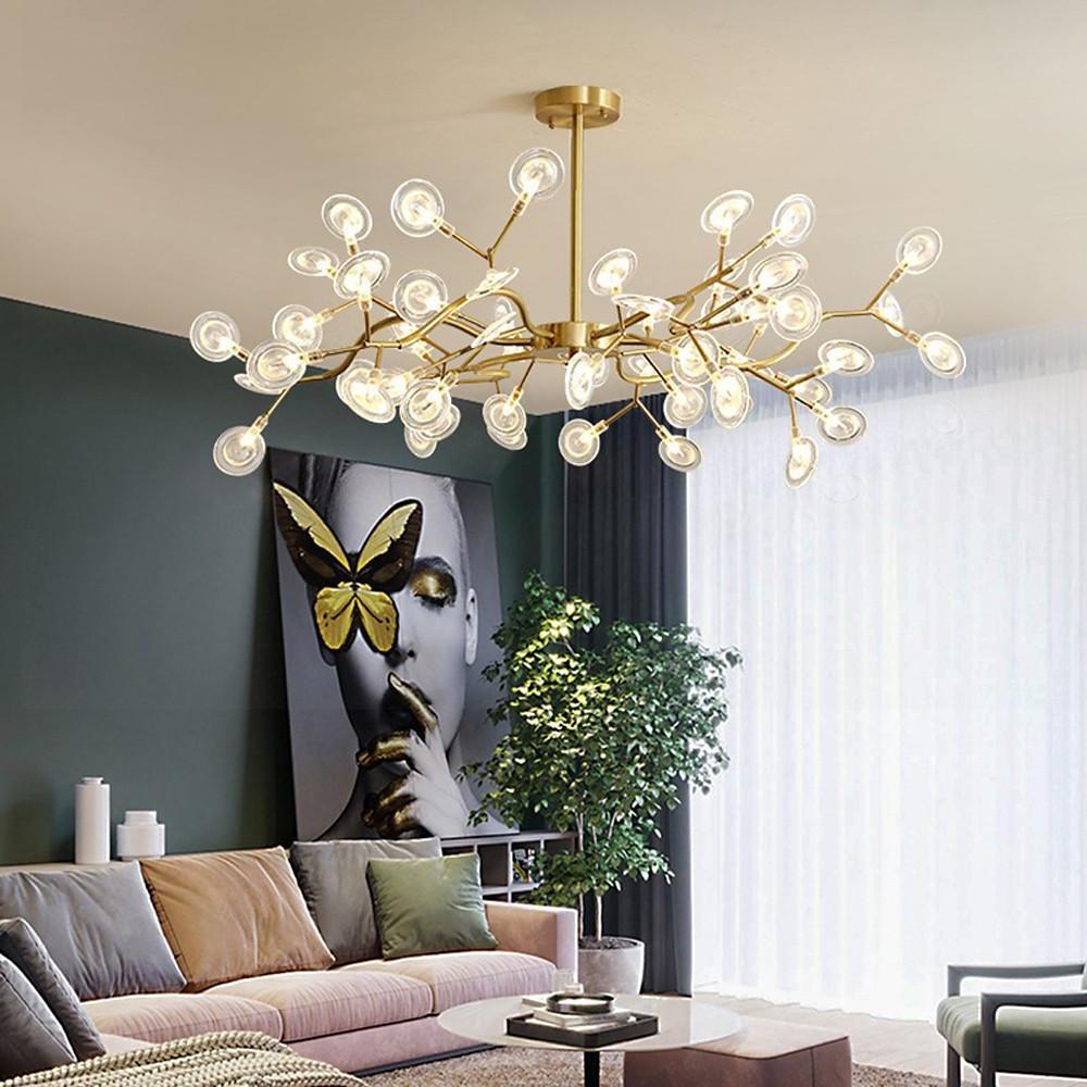 LED Firefly Sputnik Chandelier - YhLamps