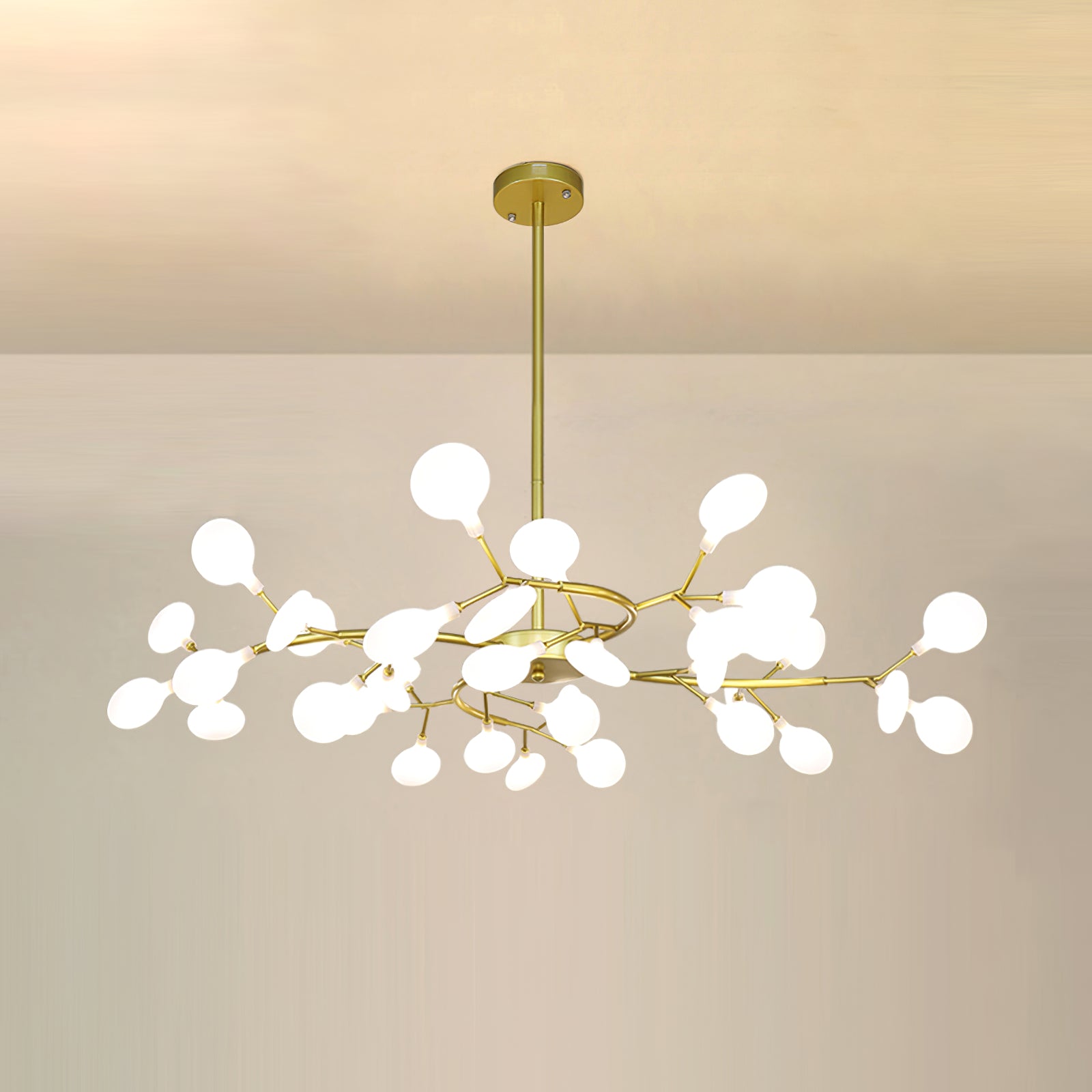 LED Firefly Sputnik Chandelier - YhLamps