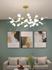 LED Firefly Sputnik Chandelier - YhLamps