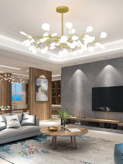 LED Firefly Sputnik Chandelier - YhLamps