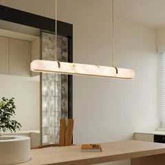 Linear Alabaster Chandelier - YhLamps