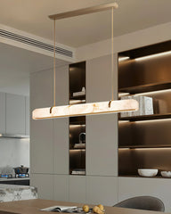 Linear Alabaster Chandelier - YhLamps