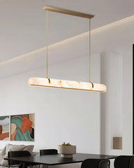Linear Alabaster Chandelier - YhLamps