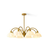 Frosted Glass Bell Chandelier - YhLamps