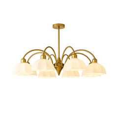 Frosted Glass Bell Chandelier - YhLamps