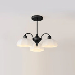 Frosted Glass Bell Chandelier - YhLamps
