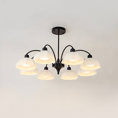 Frosted Glass Bell Chandelier - YhLamps