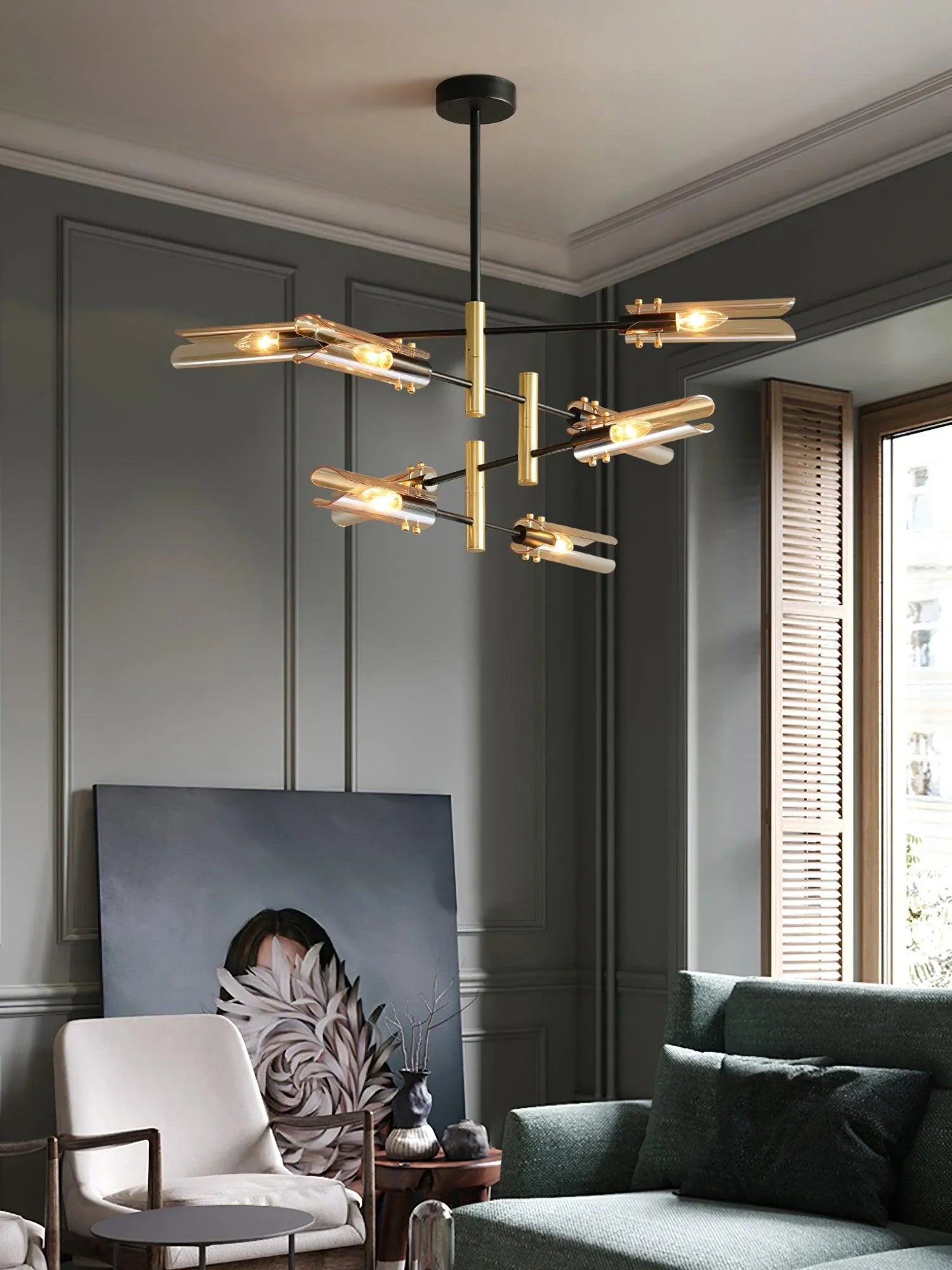 Astrid Double Chandelier - YhLamps