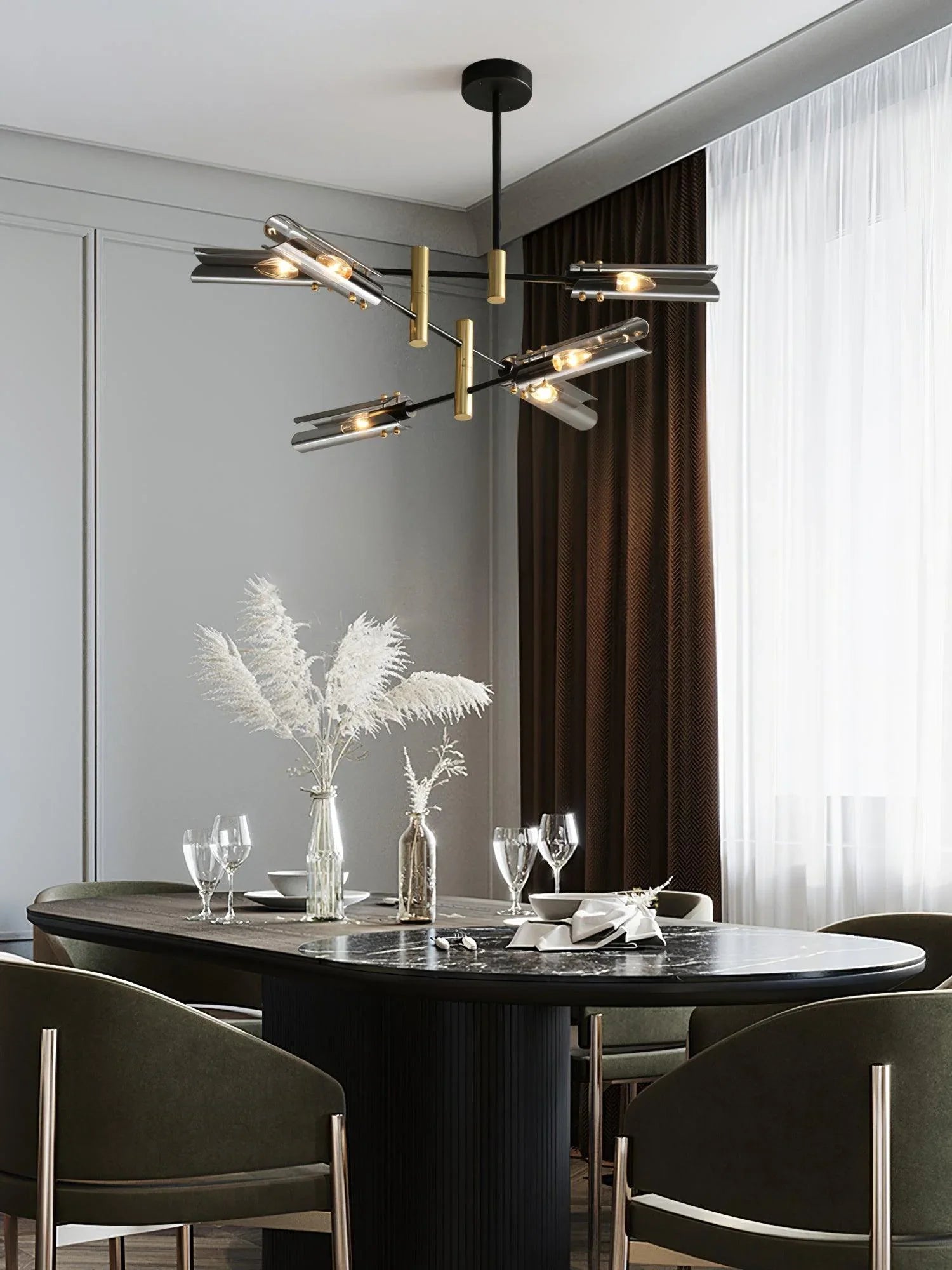 Astrid Double Chandelier - YhLamps