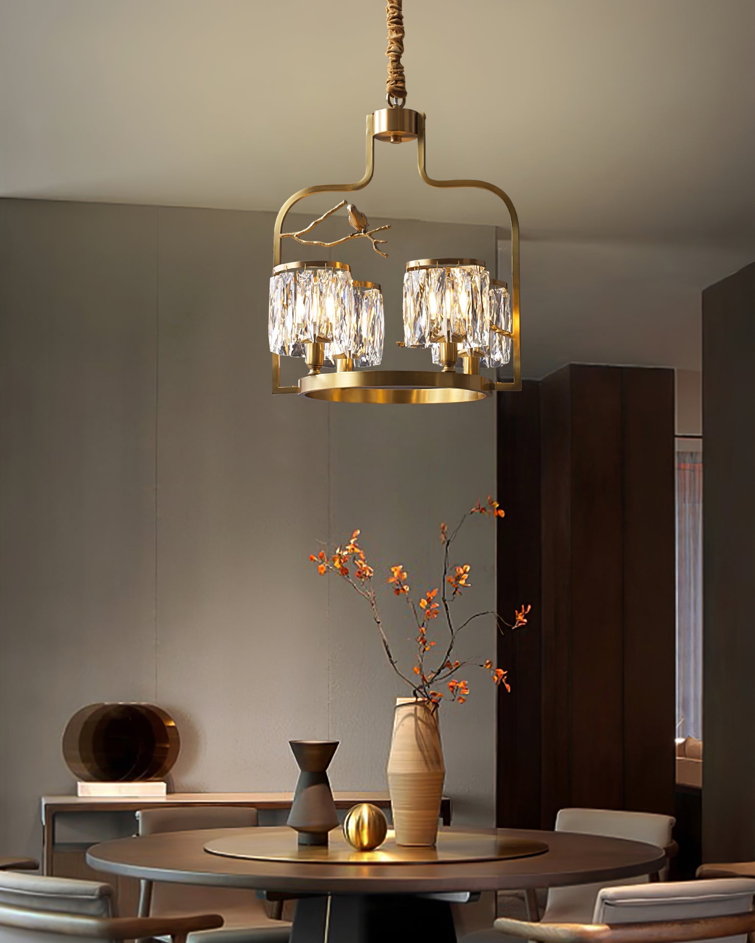 Crystal Bird Chandelier - YhLamps