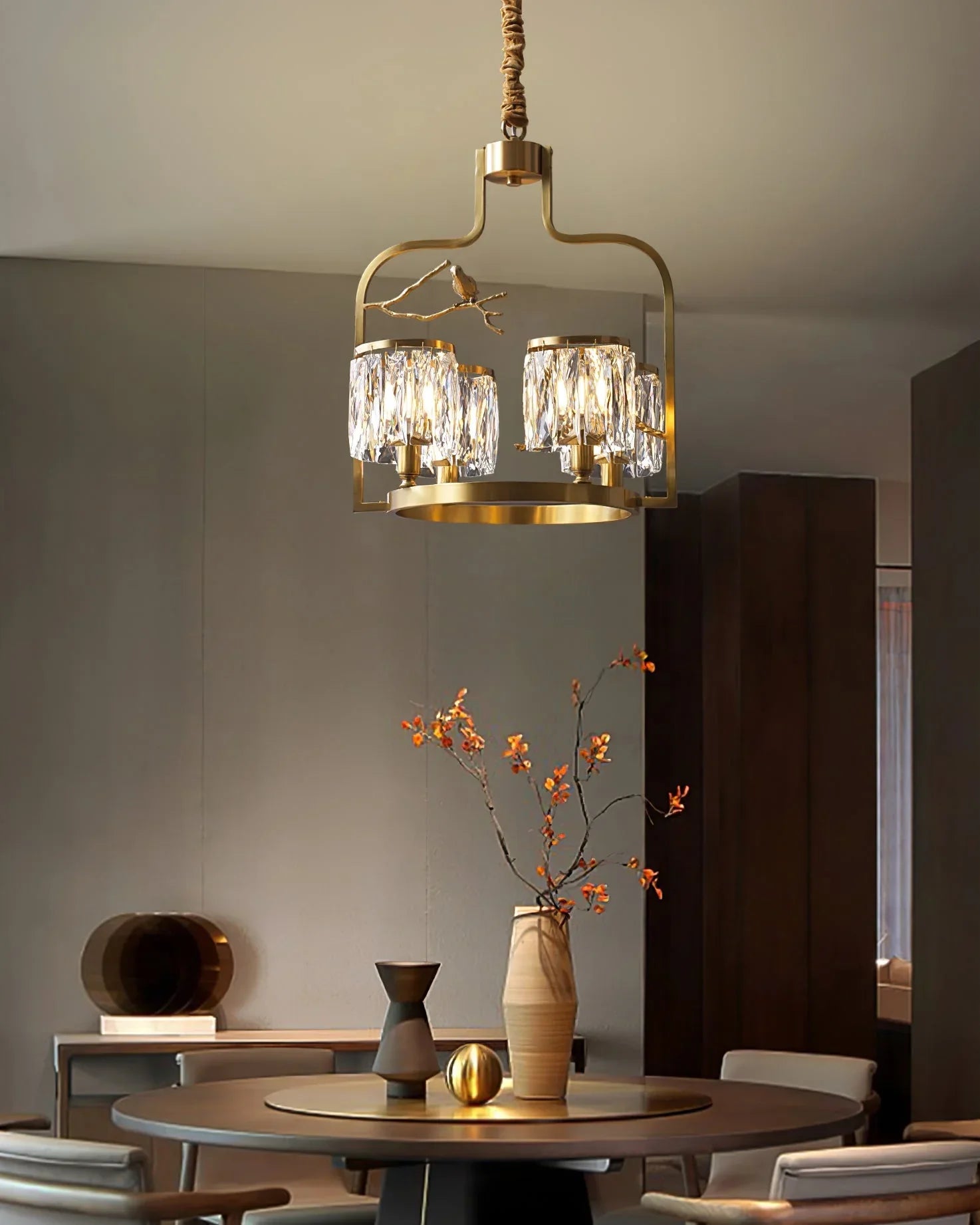 Crystal Bird Chandelier - YhLamps