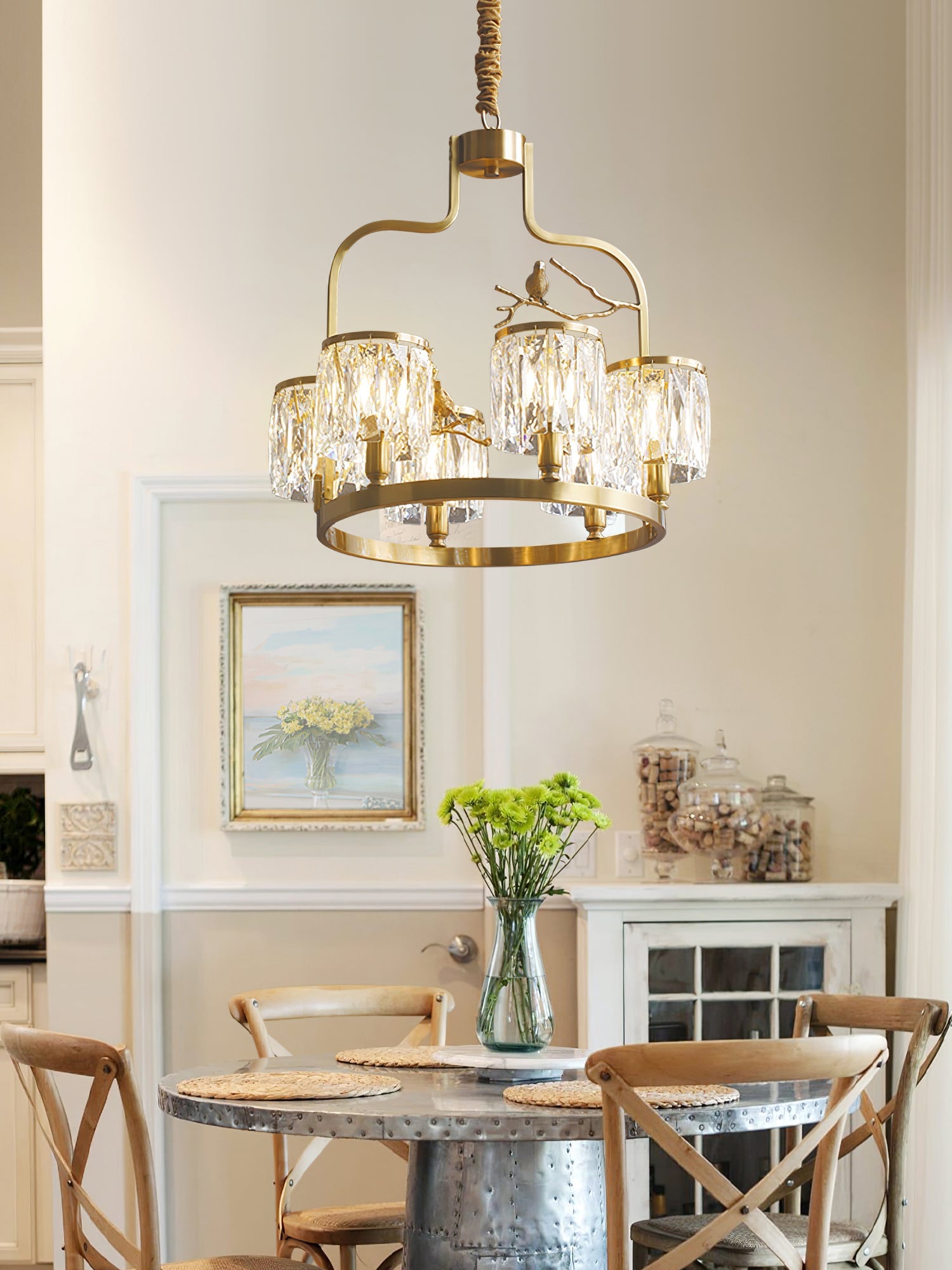 Crystal Bird Chandelier - YhLamps