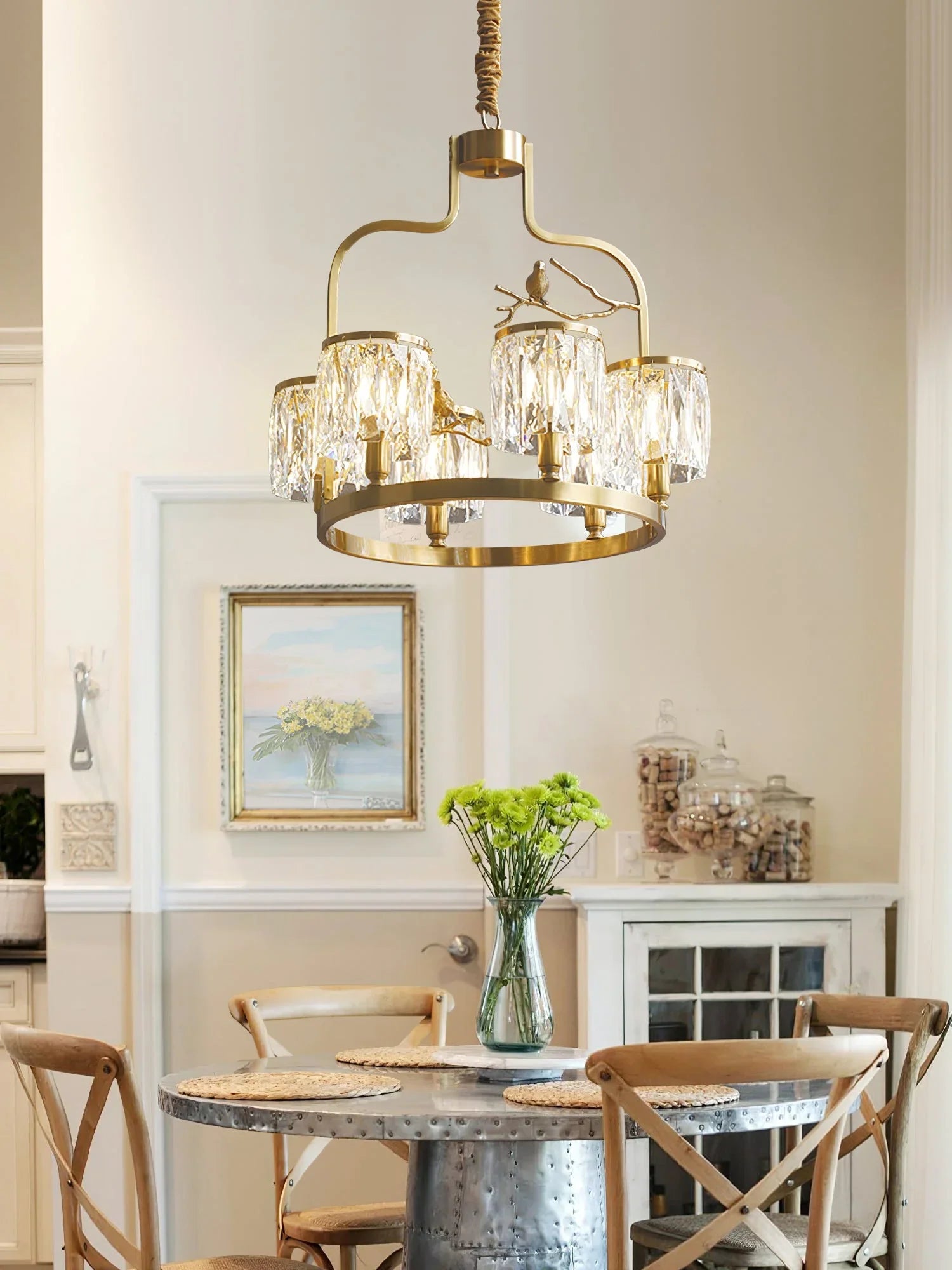 Crystal Bird Chandelier - YhLamps