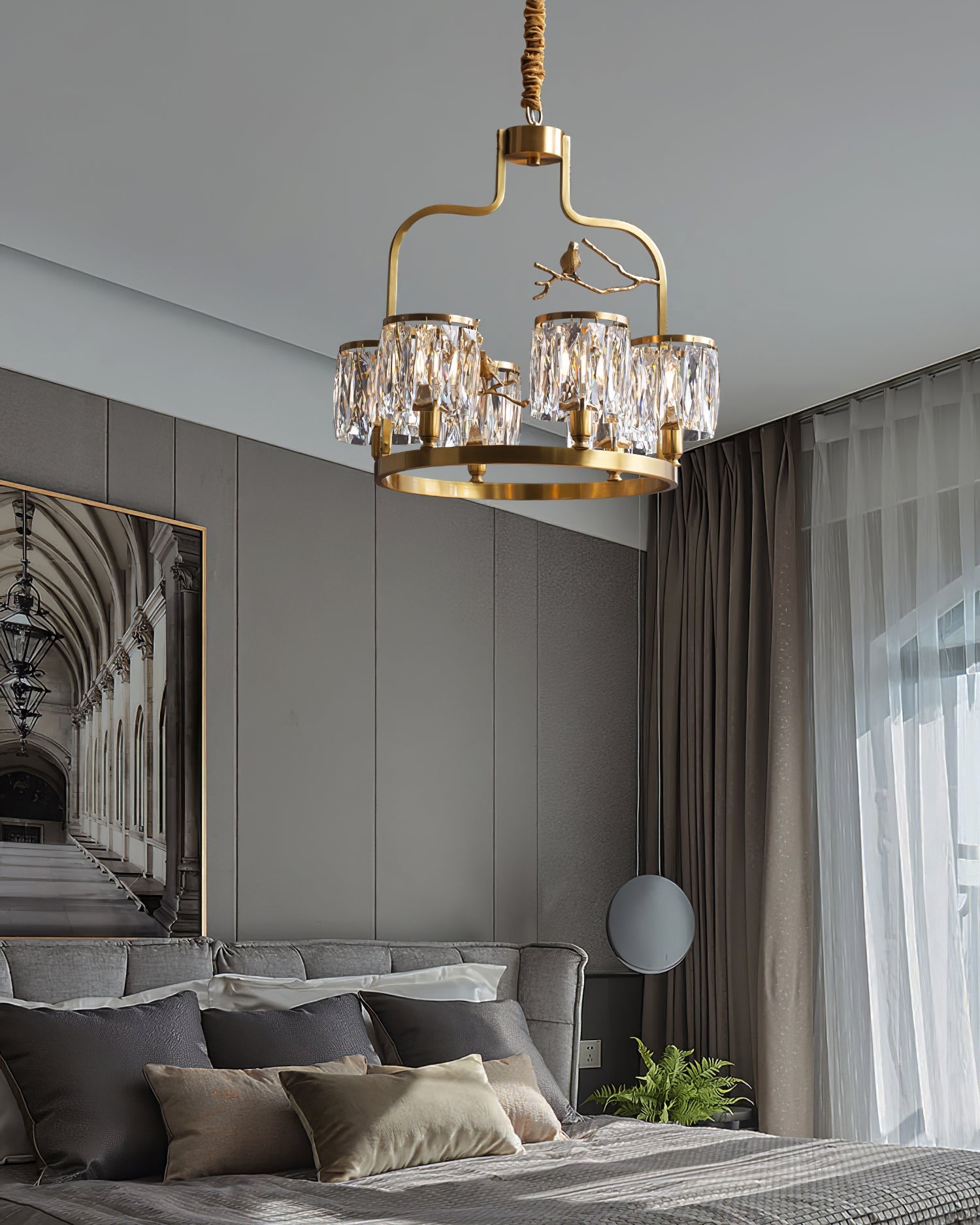 Crystal Bird Chandelier - YhLamps