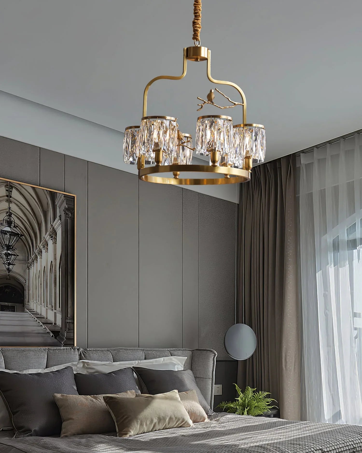 Crystal Bird Chandelier - YhLamps