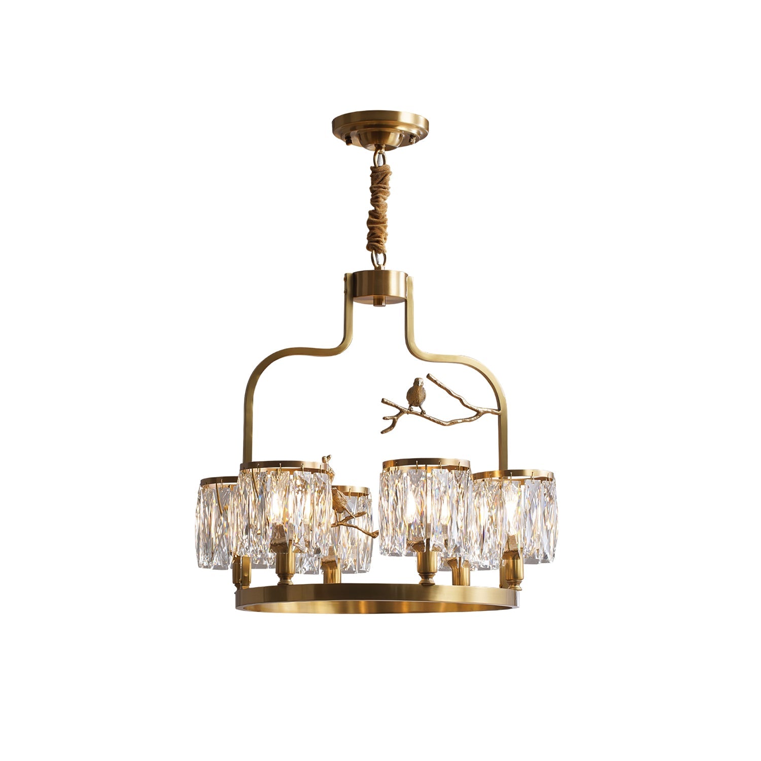 Crystal Bird Chandelier - YhLamps