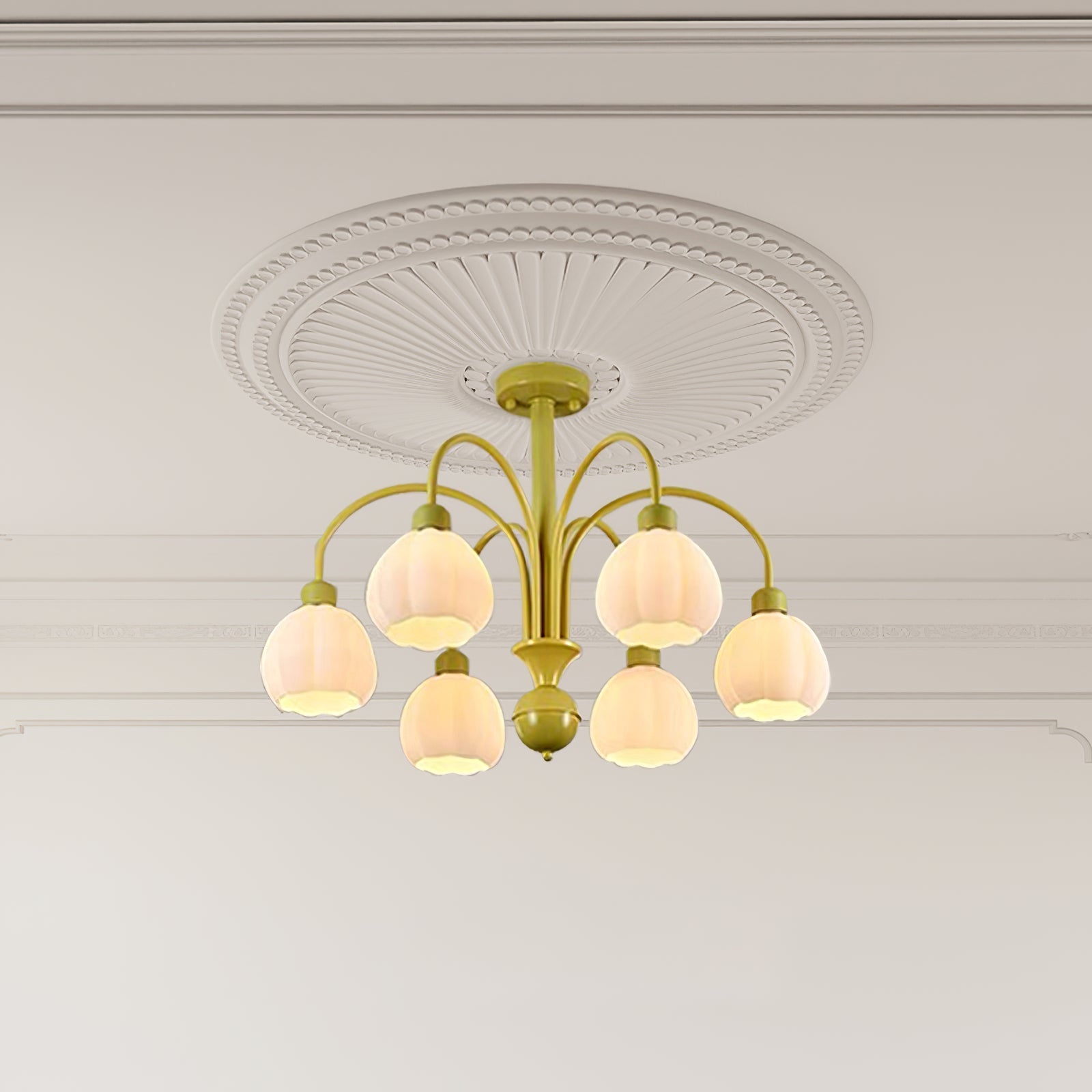 Lustra Flower Chandelier - YhLamps