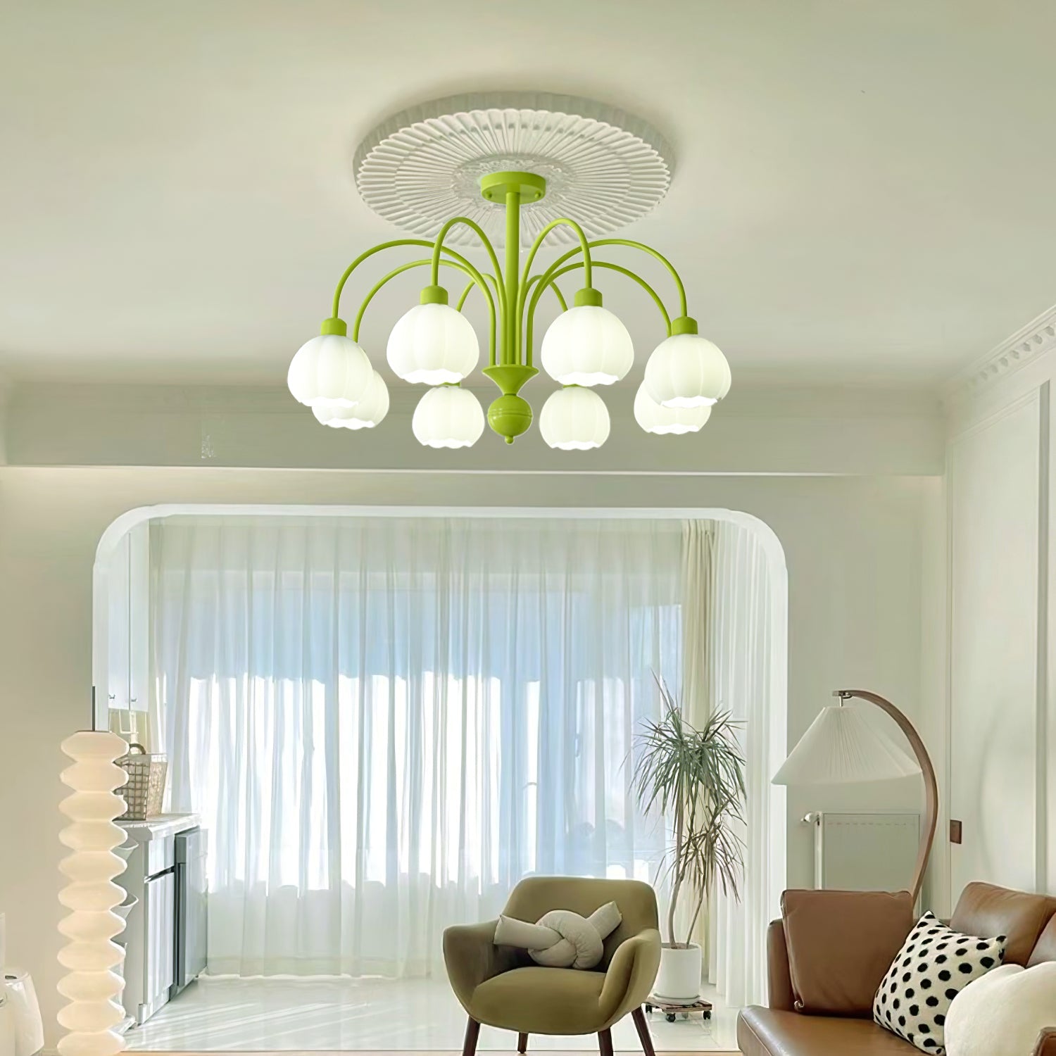 Lustra Flower Chandelier - YhLamps