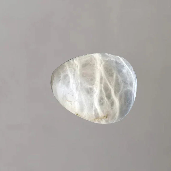 Sebastian Alabaster Natural Stone Pendant. Creative Pendant Light - YhLamps