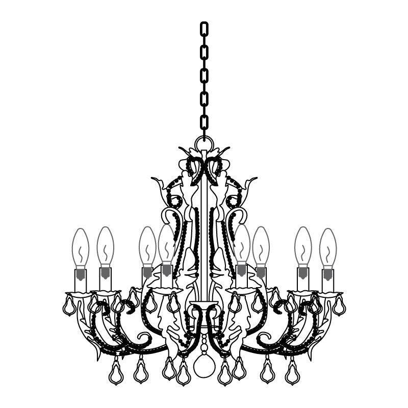 Candle Holder Chandelier - YhLamps