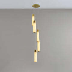 Celestial Alabaster Cascade Chandelier - YhLamps