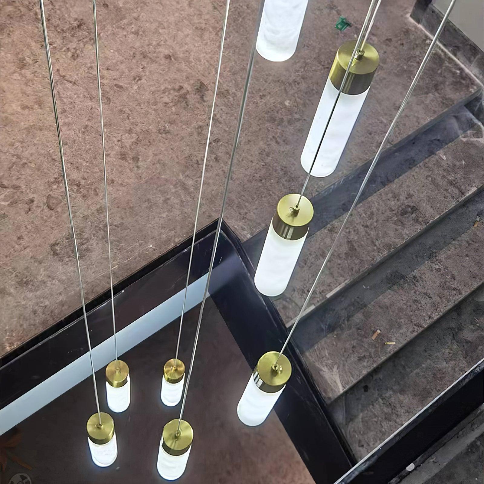 Celestial Alabaster Cascade Chandelier - YhLamps