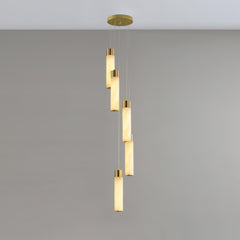 Celestial Alabaster Cascade Chandelier - YhLamps