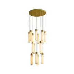 Celestial Alabaster Cascade Chandelier - YhLamps