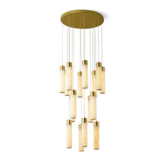 Celestial Alabaster Cascade Chandelier - YhLamps
