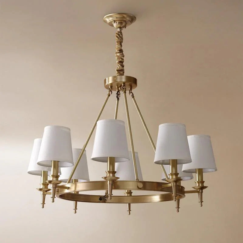 Antique Brass Chandelier - YhLamps