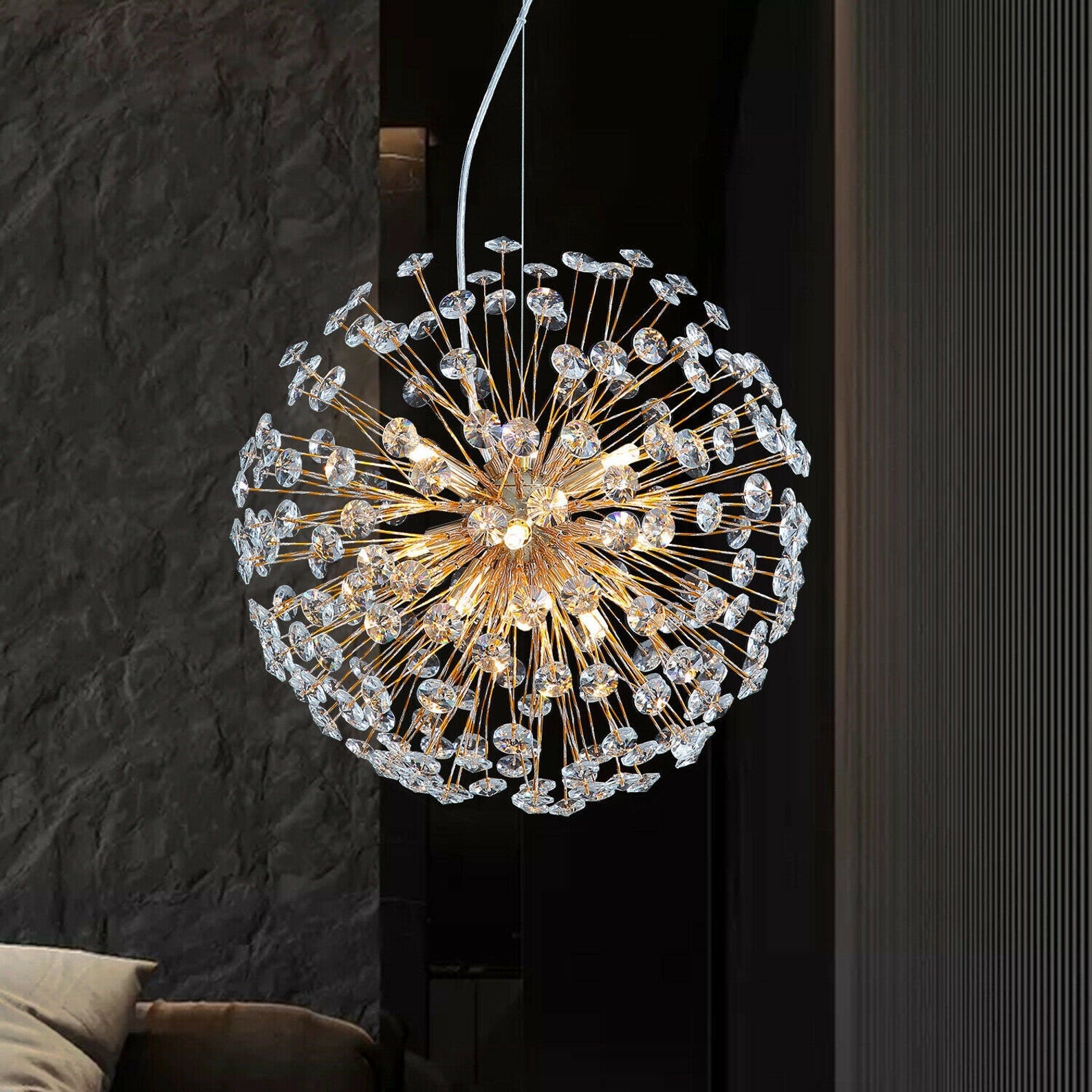 Crystal Dandelion Chandelier - YhLamps