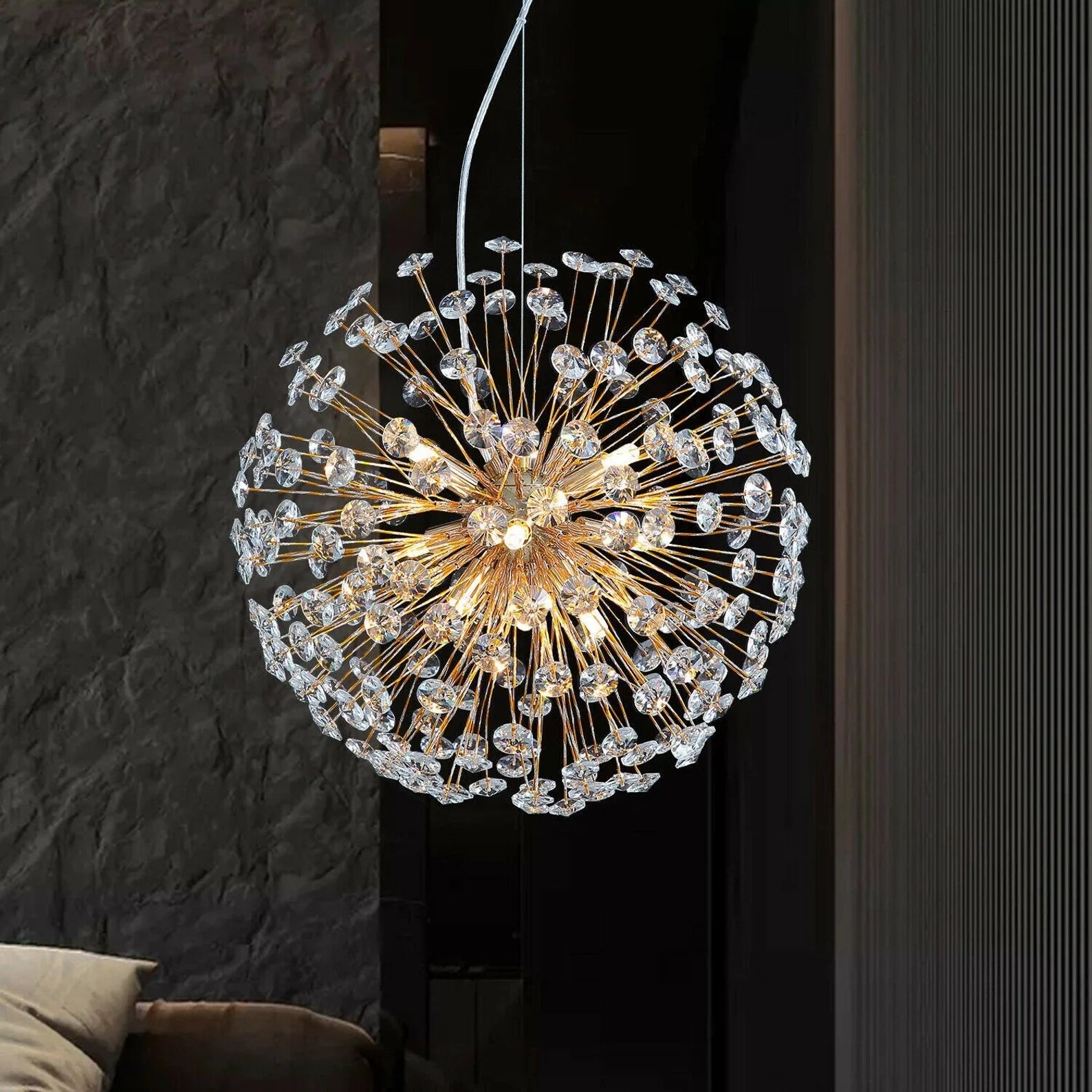 Crystal Dandelion Chandelier - YhLamps