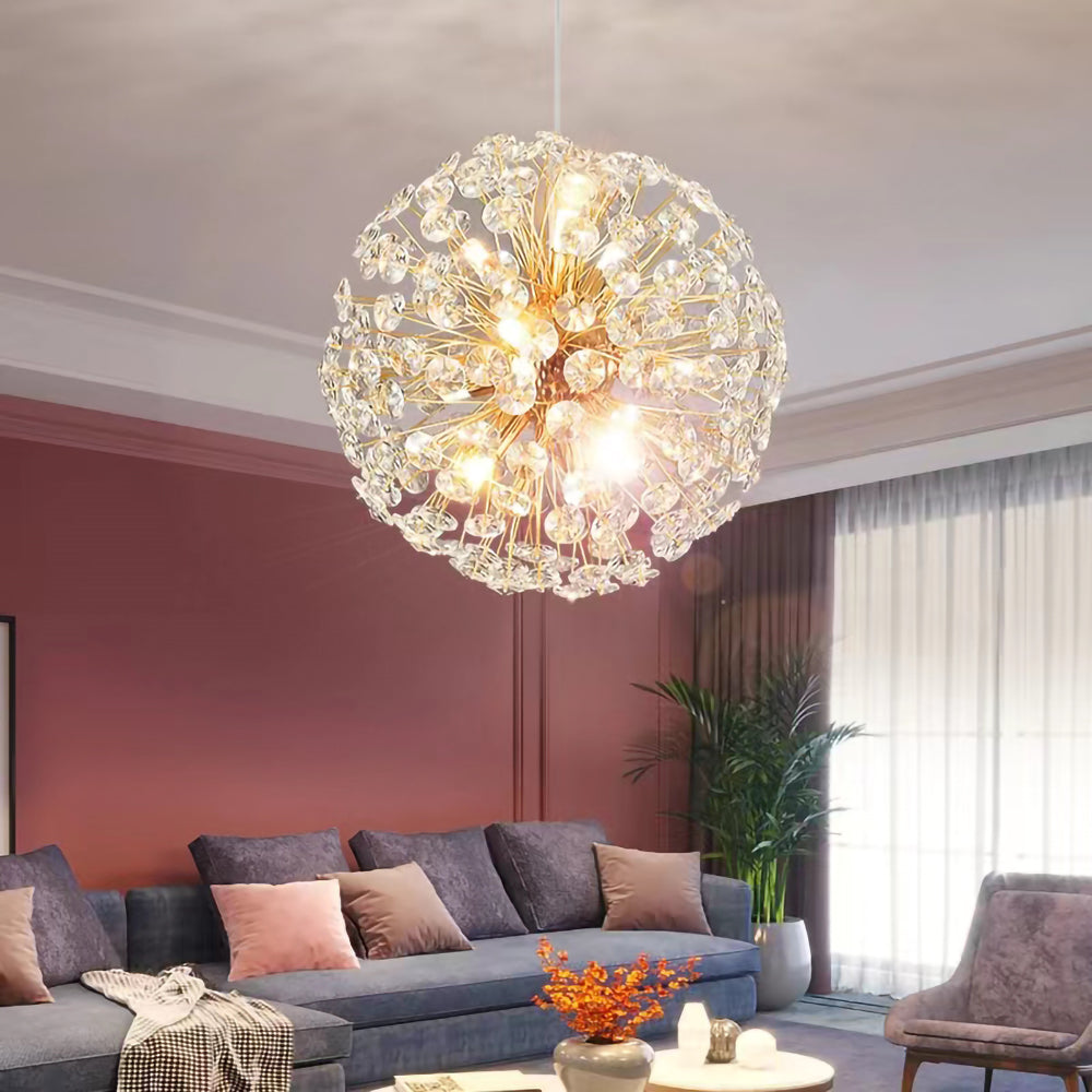 Crystal Dandelion Chandelier - YhLamps