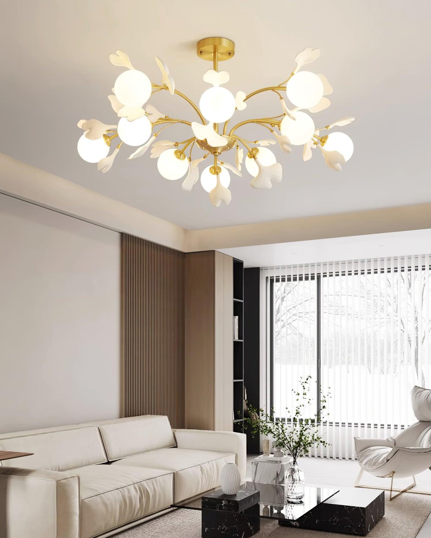 Vico Gingko Chandelier - YhLamps