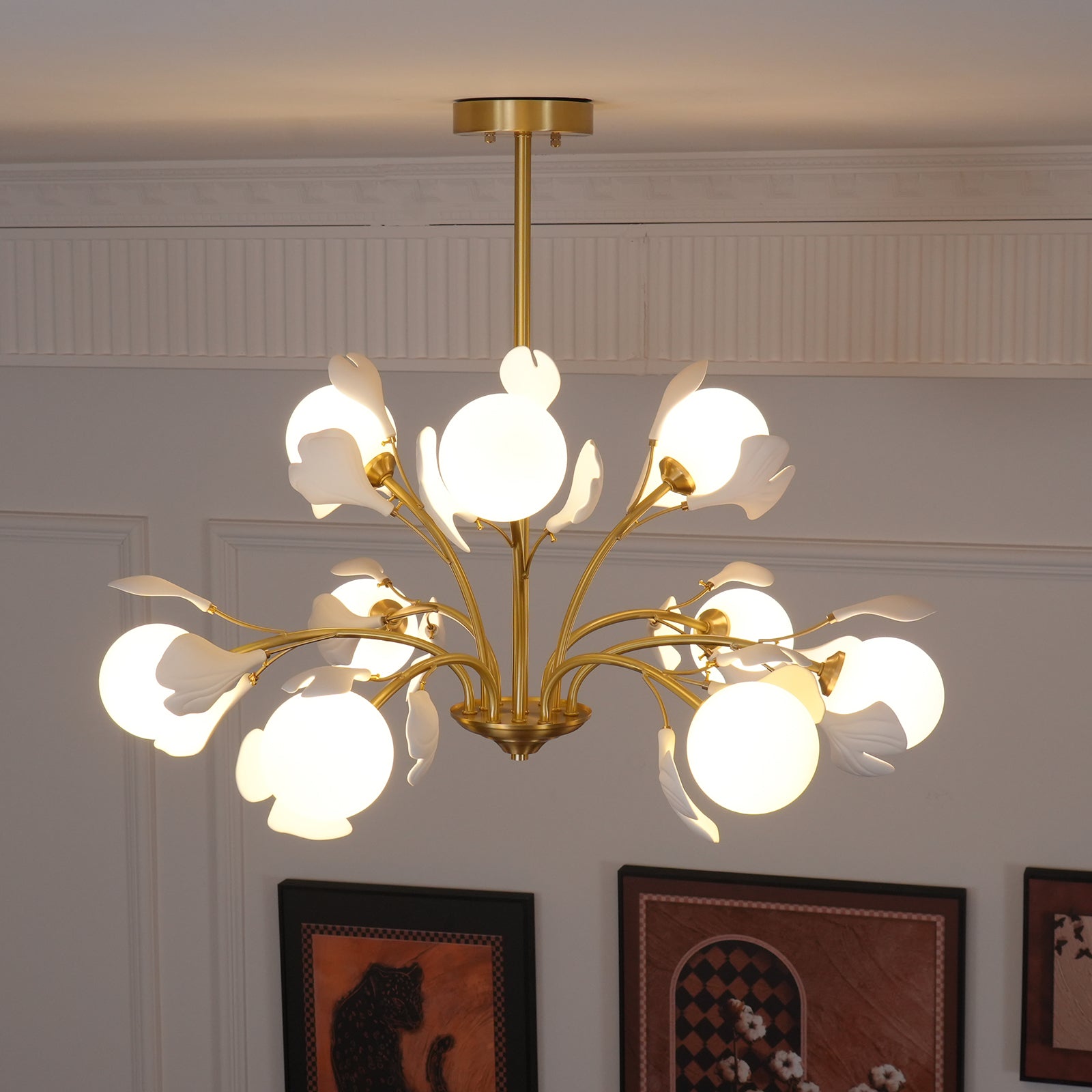 Vico Gingko Chandelier - YhLamps
