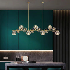 Crystal Glass Ball Chandelier - YhLamps