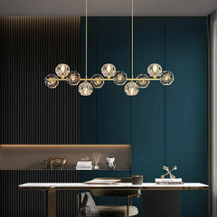 Crystal Glass Ball Chandelier - YhLamps