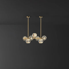 Crystal Glass Ball Chandelier - YhLamps