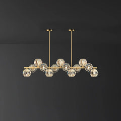 Crystal Glass Ball Chandelier - YhLamps