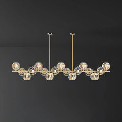 Crystal Glass Ball Chandelier - YhLamps