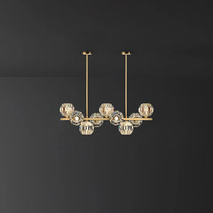 Crystal Glass Ball Chandelier - YhLamps