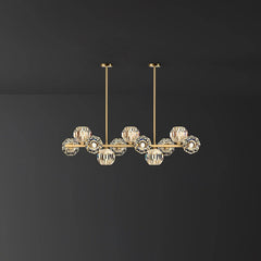 Crystal Glass Ball Chandelier - YhLamps