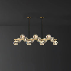 Crystal Glass Ball Chandelier - YhLamps