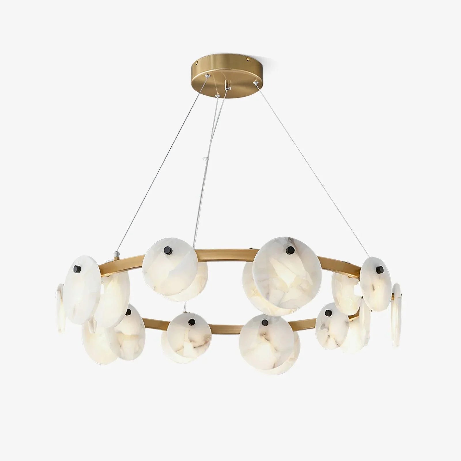 Trinidad Alabaster Chandelier - YhLamps