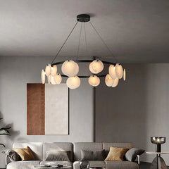 Trinidad Alabaster Chandelier - YhLamps
